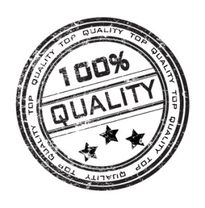 100% quality stamp