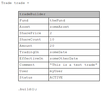Trade builder